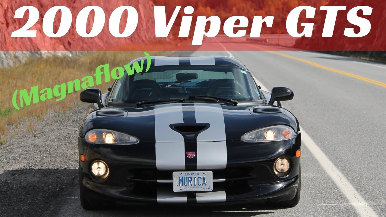 2000 Dodge Viper GTS (Magnaflow Cat-Back) Sounds and Driving