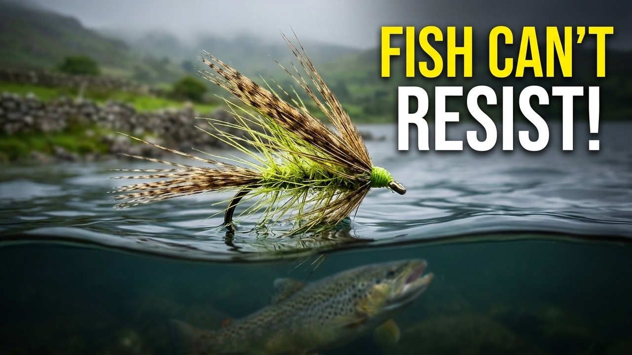 Fish Cannot Resist This Fly! - Green Dabbler Fly Tying Tutorial