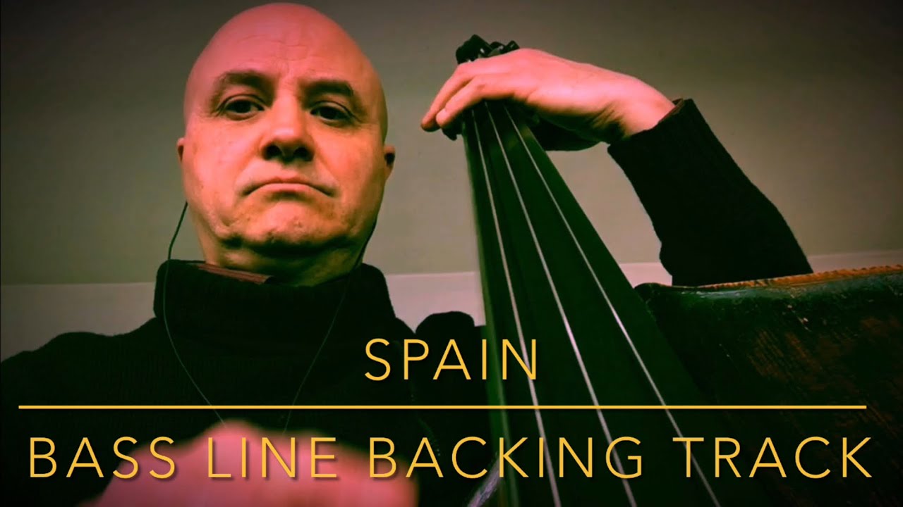 Spain Bass Line Play Backing Track