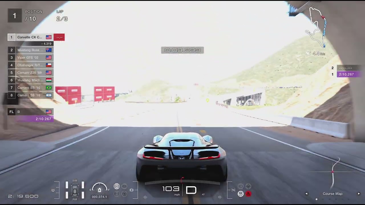 Gran Turismo 7 - Weekly Challenge - Sunday Cup 600 - Grand Valley HW 1 Rev - Corvette CX Concept '25