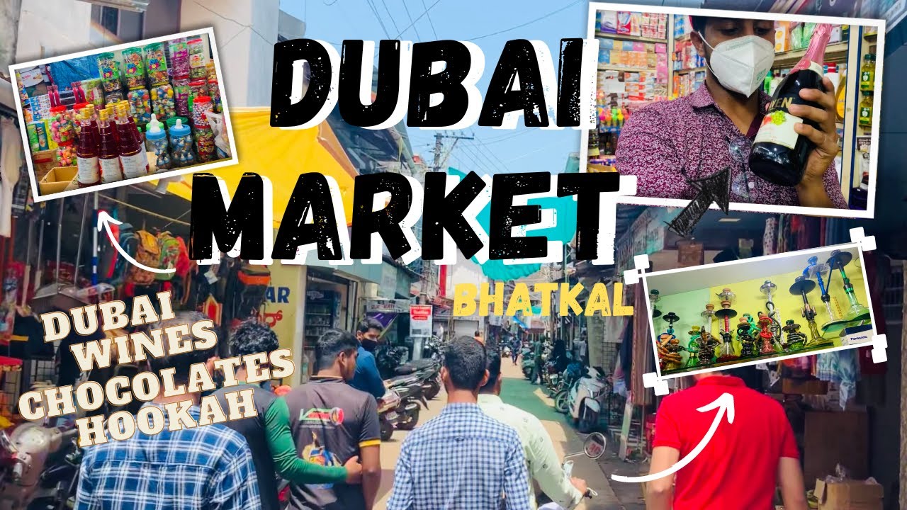 DUBAI MARKET |😍 Weekend at Dubai Market Bhatkal | MUSHU VLOGS