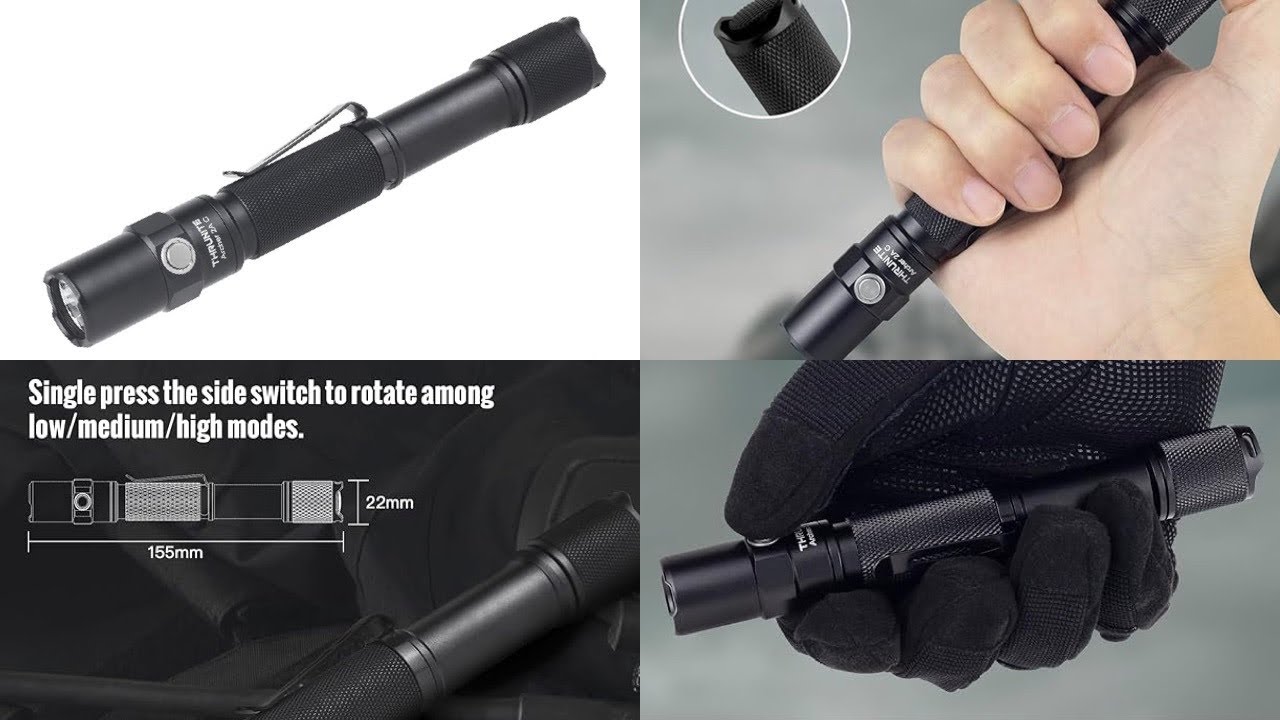 ThruNite Archer 2A C  1000 lumen rechargeable dual switch flashlight  !