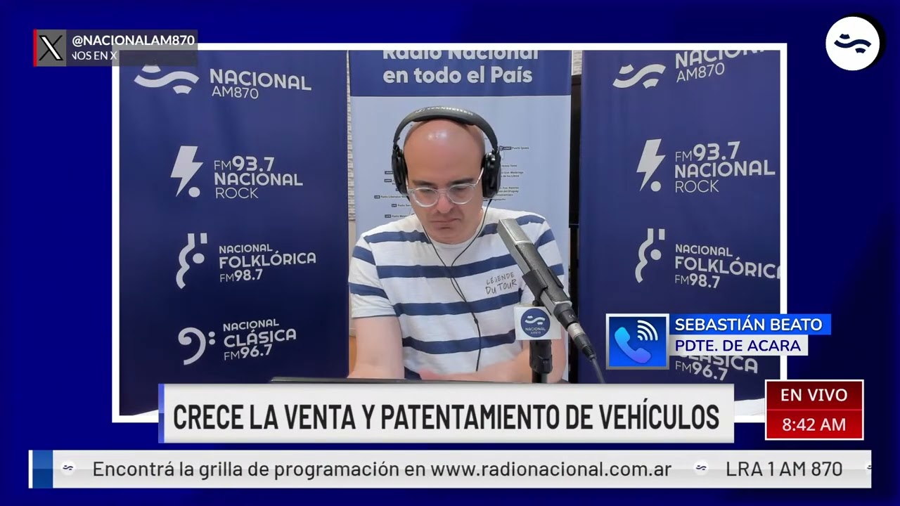SEBASTIÁN BEATO, DE ACARA, LLEGADA DE AUTOS CHINOS, POR COR