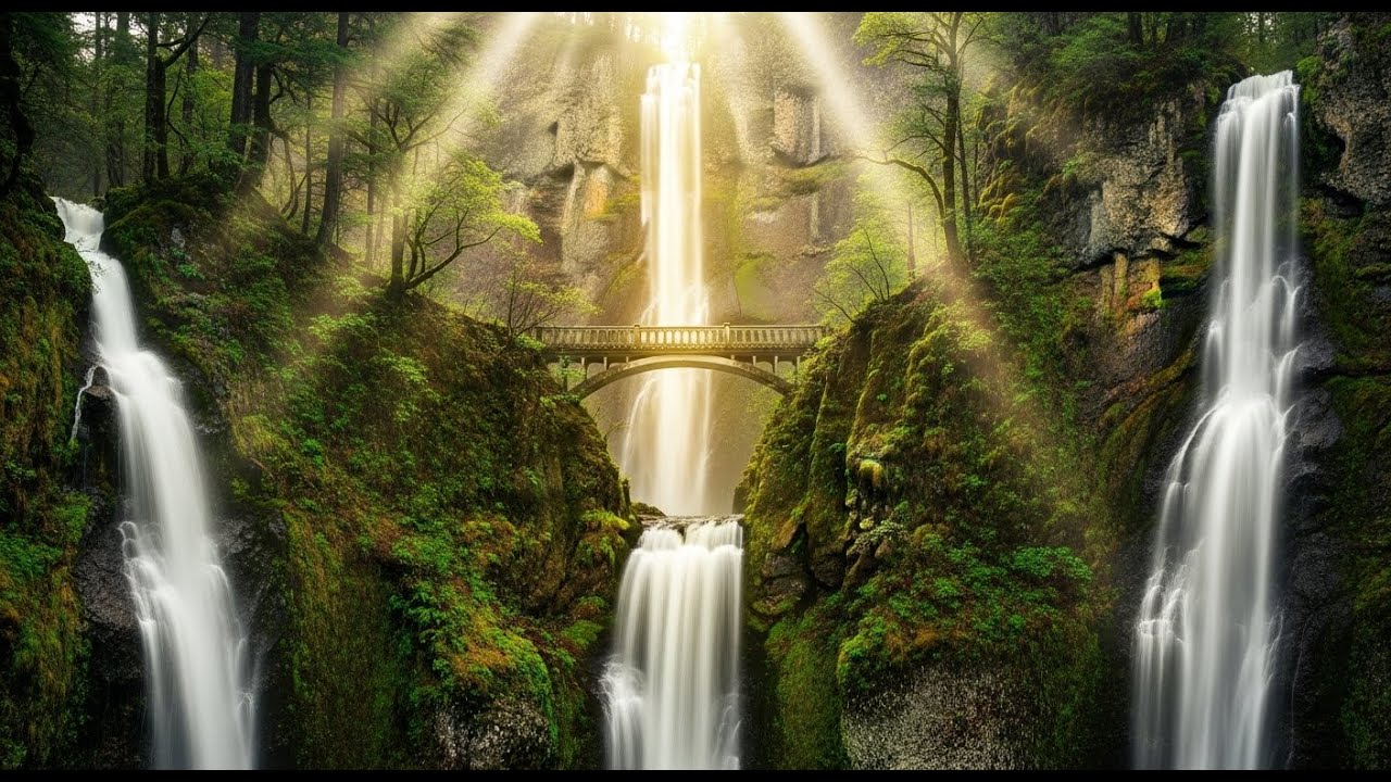 Relajación profunda con sonidos de agua y canto de aves para meditar y dormir tranquilo