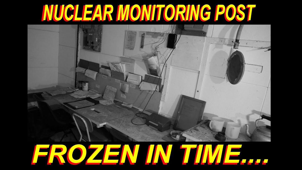NUCLEAR MONITORING POST FROZEN IN TIME.... Just As They Left It !