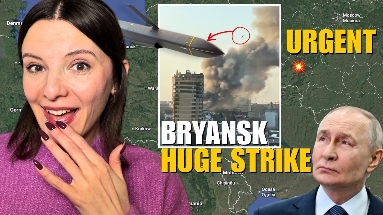 URGENT UPDATE: BRYANSK KREMNIY EL PLANT DESTROYED Vlog 1343: War in Ukraine