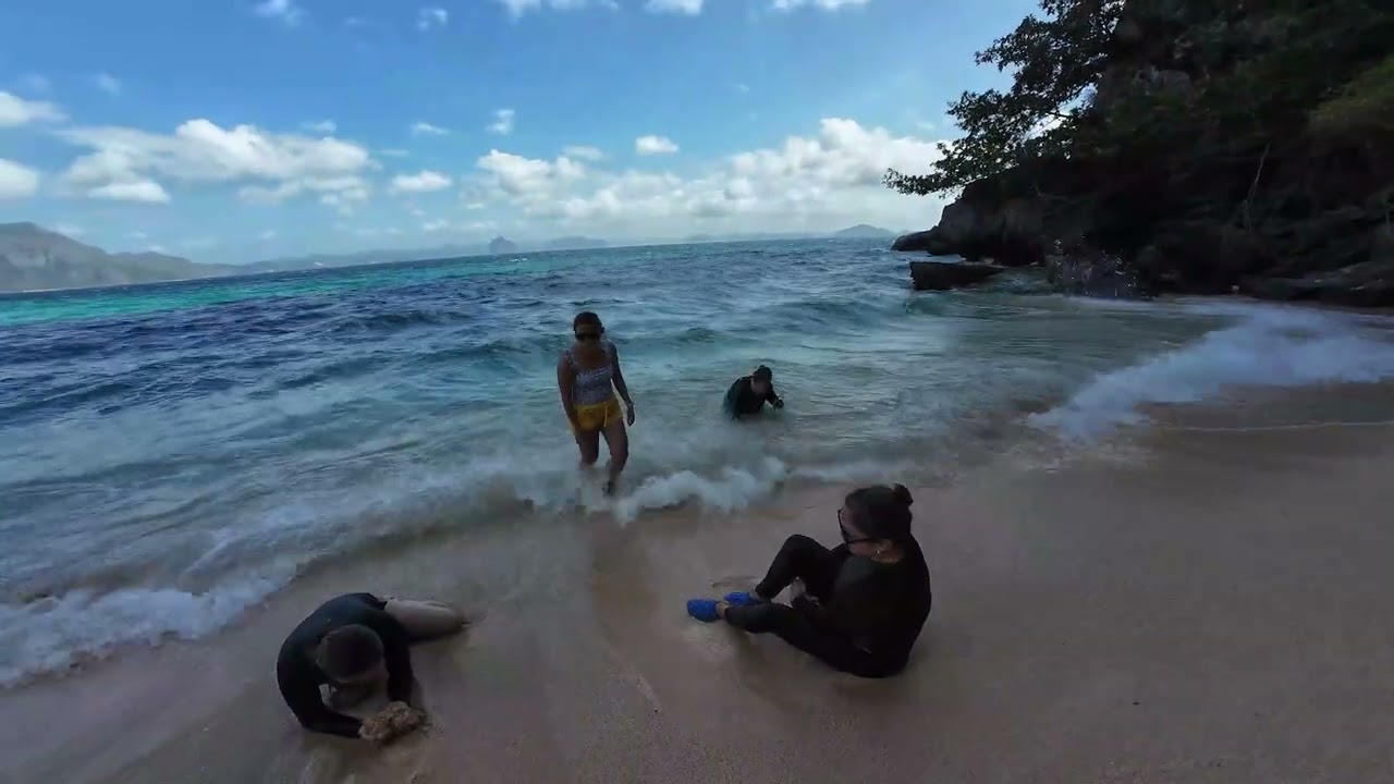 The Palawan Escape- to much waves will sand you