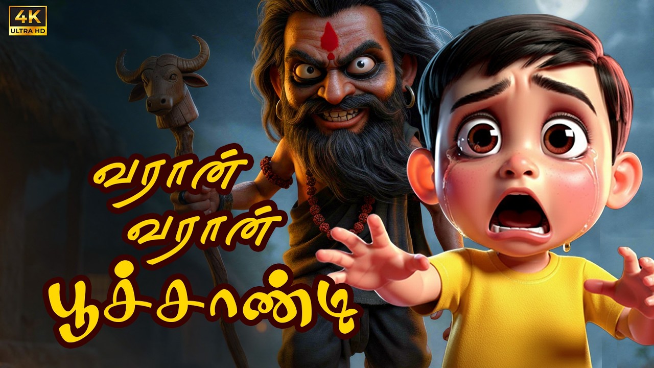 வரான் வரான் பூச்சாண்டி | Varan Varan poochandi | 3D Tamil Kids Song | Fun song for Kids |2Boo2BooTV