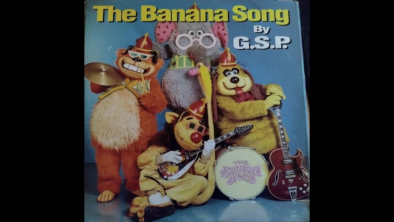 The Banana Song By G.S.P. Rare Vinyl 12