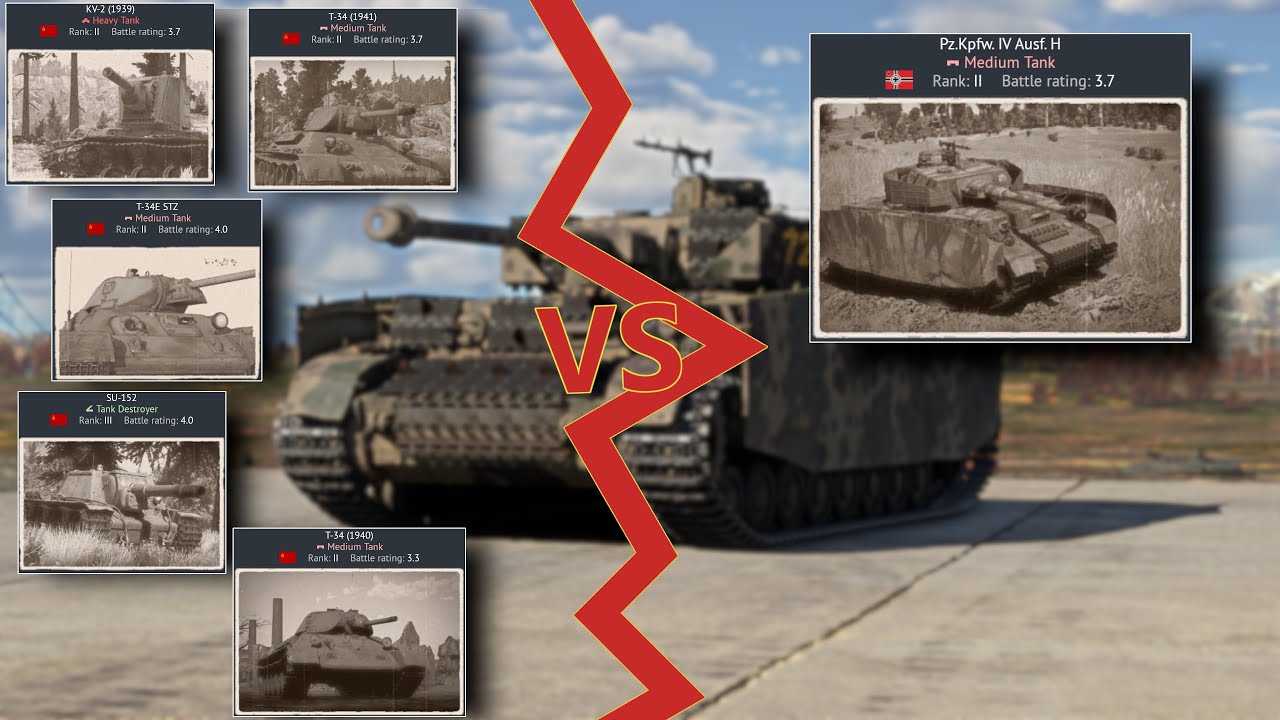 An Ace But in War Thunder || Pz.Kpfw. IV Ausf. H