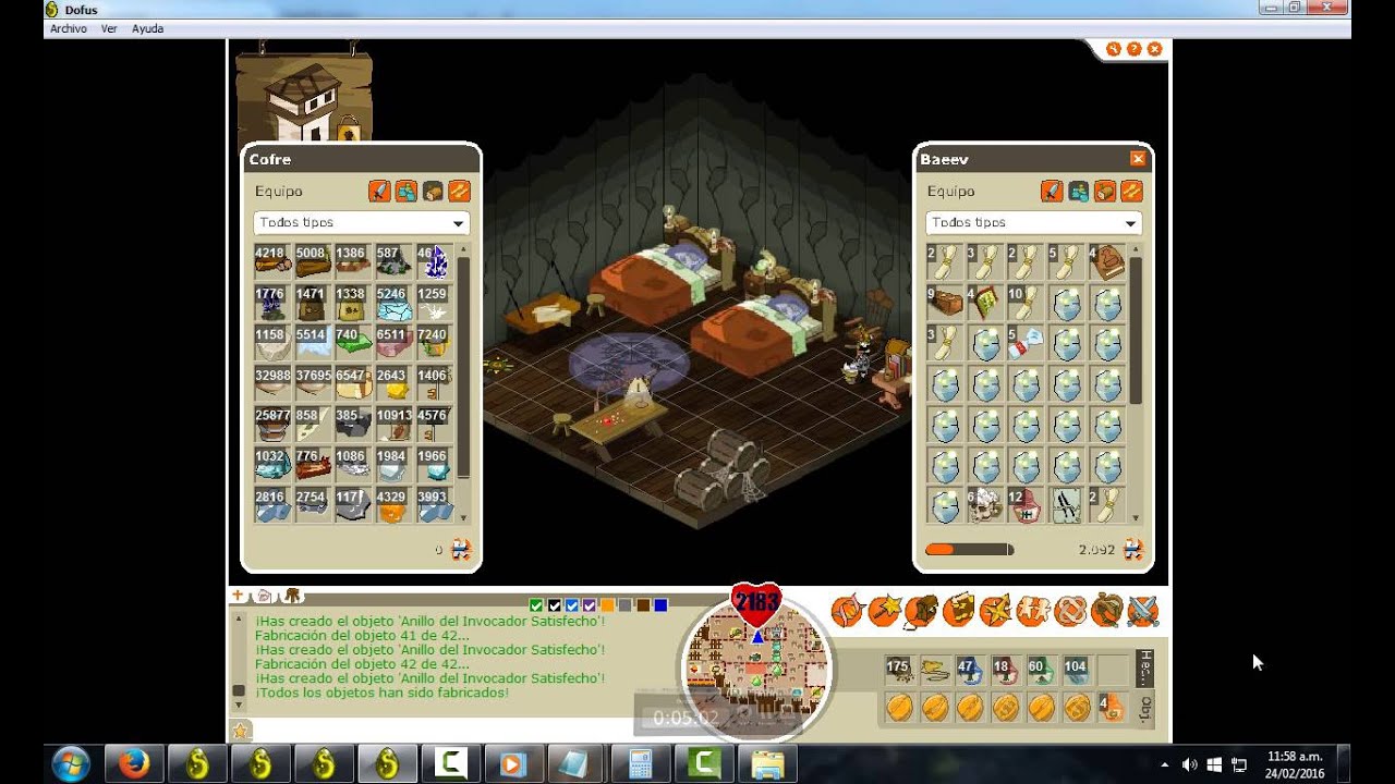 Runas De Pa Dofus eratz 1.29 Full kamas 2016 Att Dec...