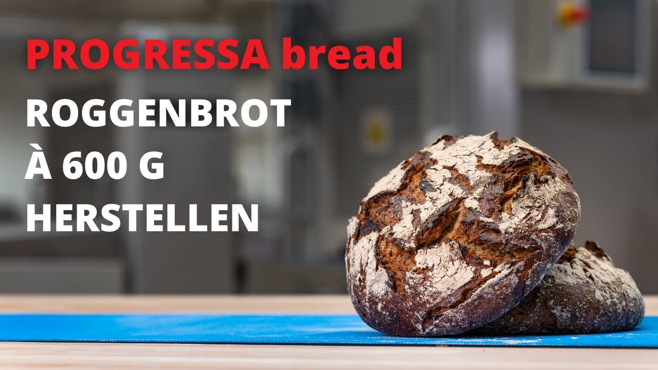 PROGRESSA bread | Roggenbrot &agrave; 600 g herstellen | FRITSCH