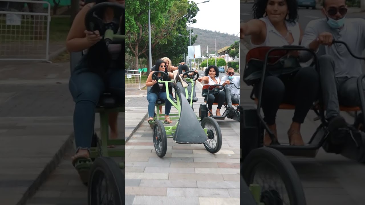 Hicimos una carrera y esto pas&oacute; con CAMOMILA😱👇🏻jajaja