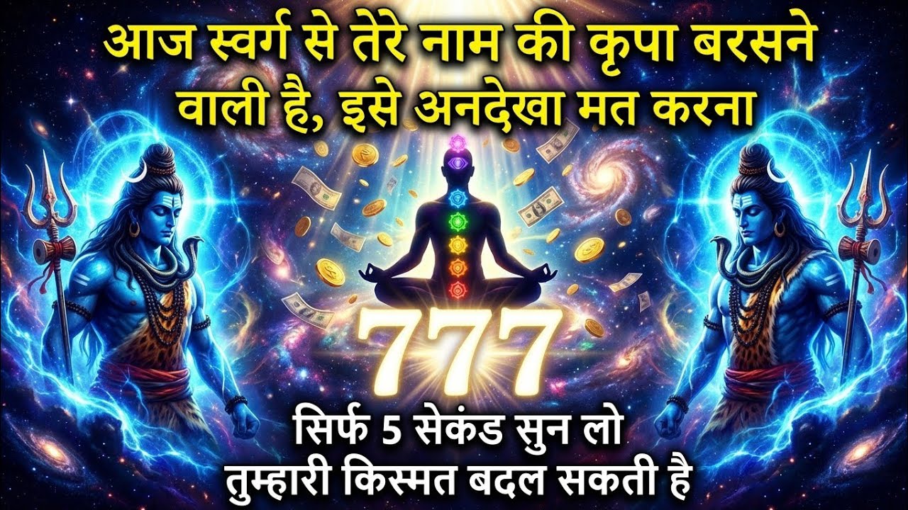 108🕉️आज महादेव ने तुम्हारा नाम लिया है | 777 का दिव्य संकेत, अनदेखा मत करना। Mahadev Ji Ka Sandesh 🌈