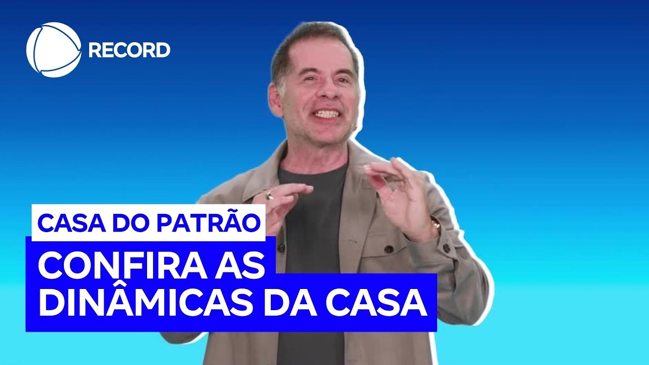 Confira as din&acirc;micas da Casa do Patr&atilde;o, novo reality da RECORD