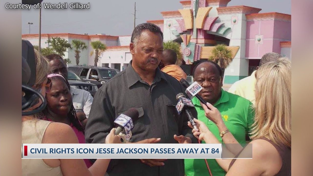 Civil Rights icon Jesse Jackson passes away at 84