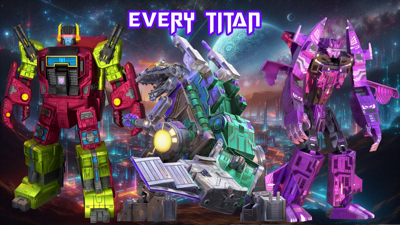 All Decepticon Titans in Transformers Earth Wars