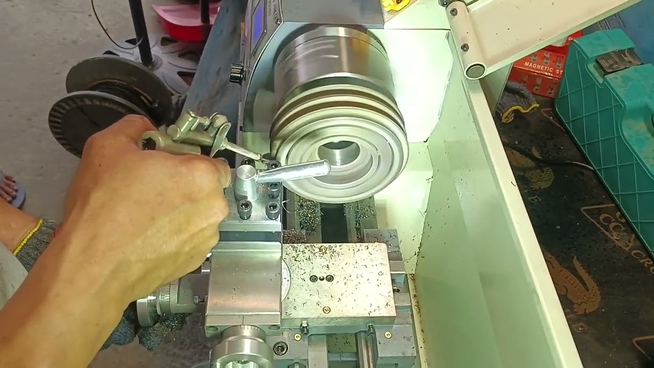Wm210v mini lathe machine part5
