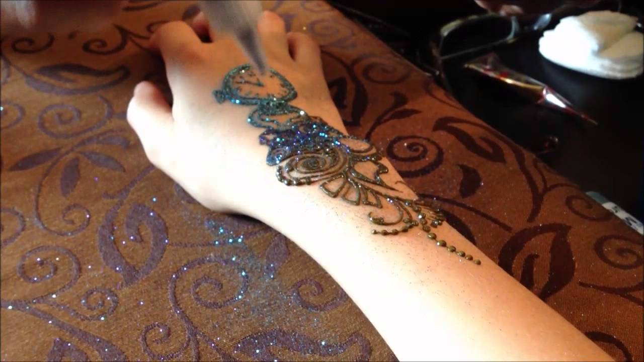 Glitter as you go