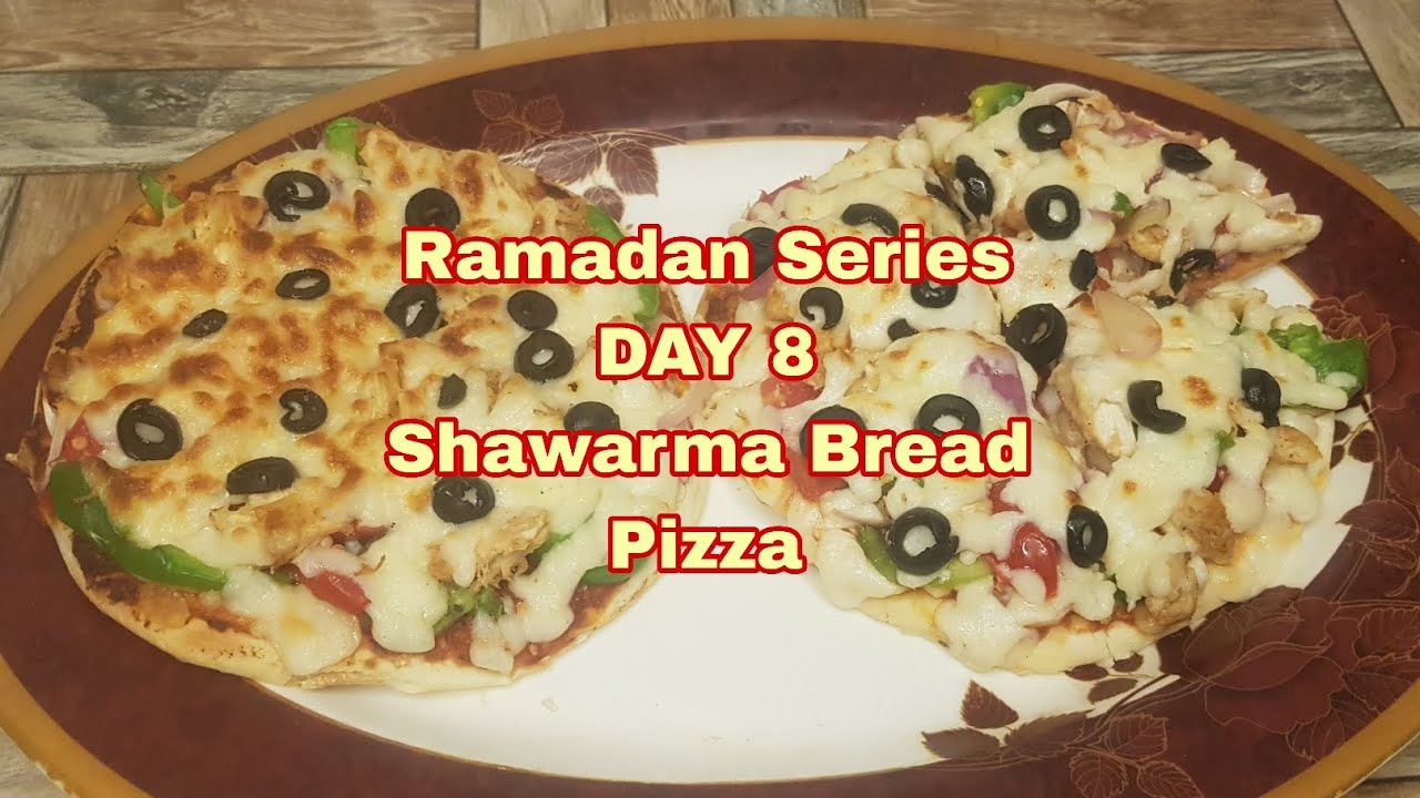 Ramzan Series Day 8 | Easy Shawarma Bread Pizza Recipe | Quick Iftar Special