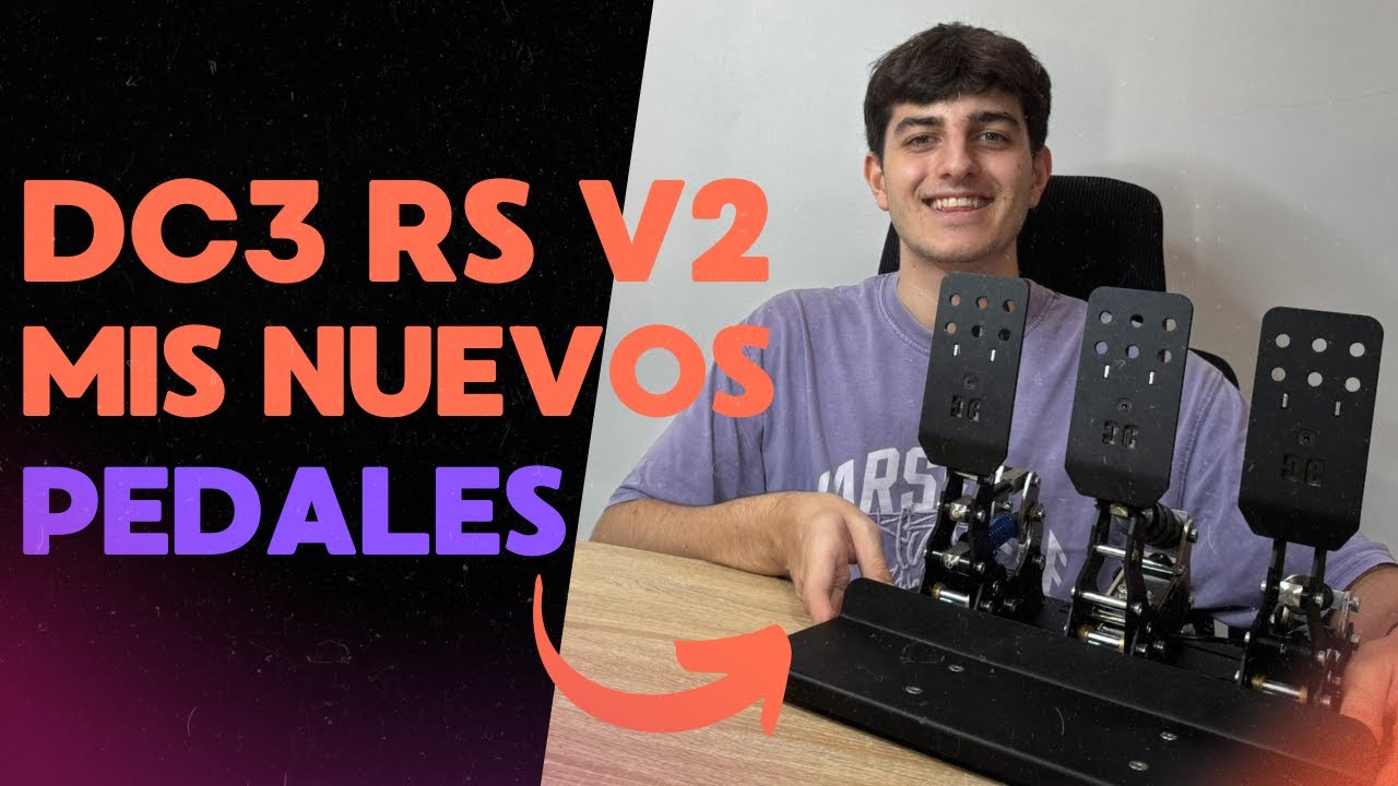 Review de mis nuevos  PEDALES 🚀 DC3 RS V2 (DC SIMRACING) 🚀#pedales #DcSimracing