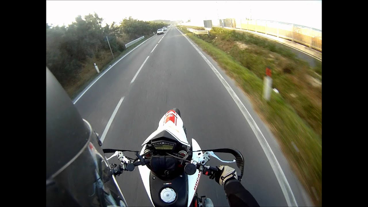 Hypermotard Test Ride & wheelie GoPro HD