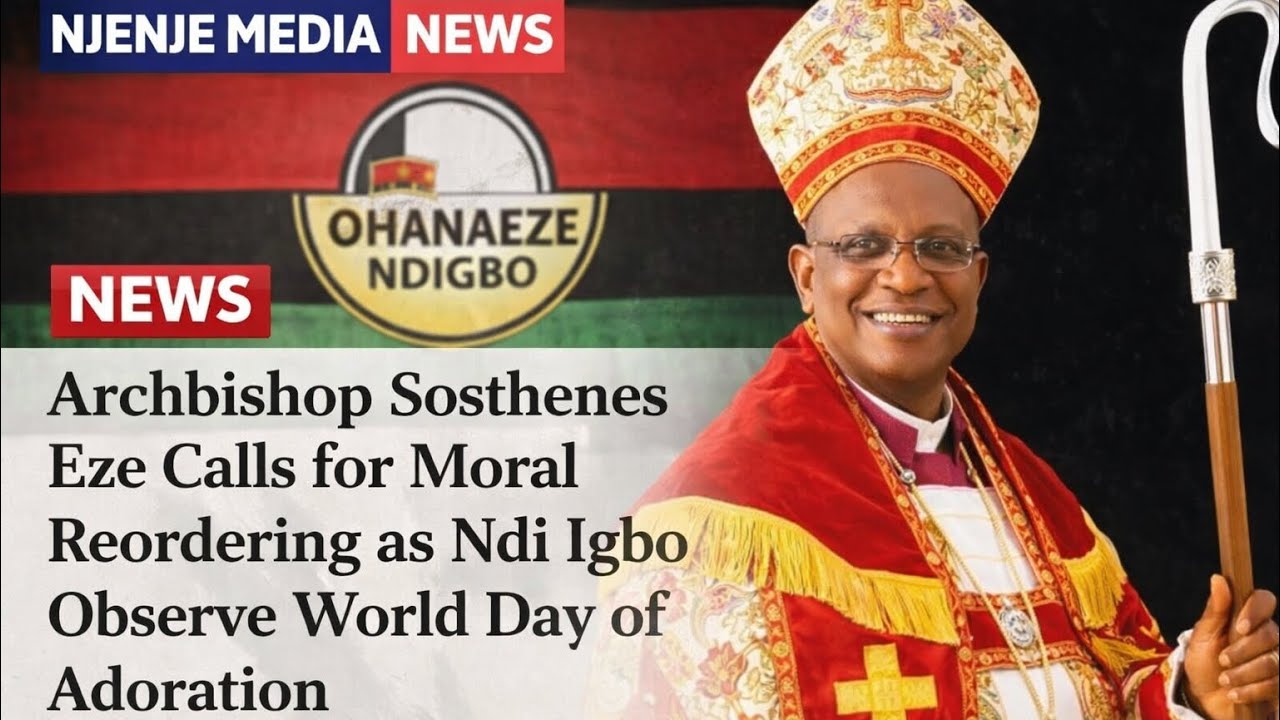Revd Engr. Sosthenes Ikechukwu Eze Speaks On Igbo World Day of Adoration and Thanksgiving