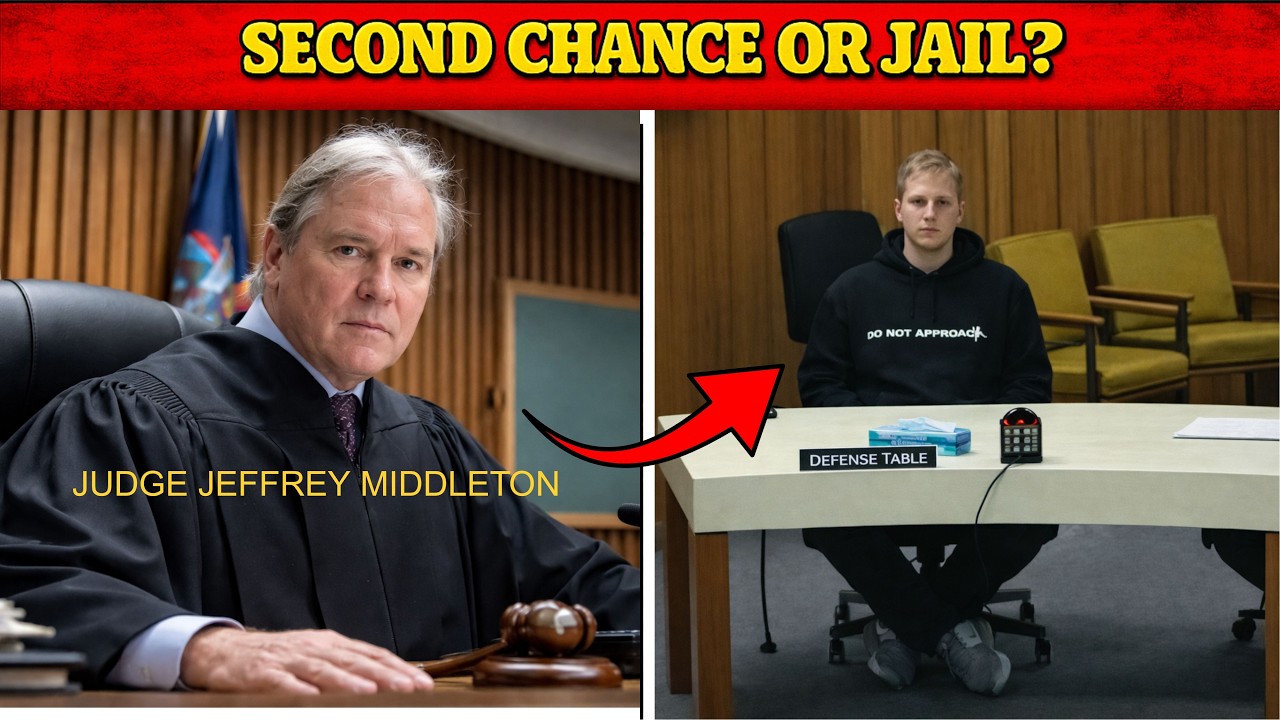 Man Opens Up About Mental Health , Judge Jeffrey Middleton Gives Him A Second Chance