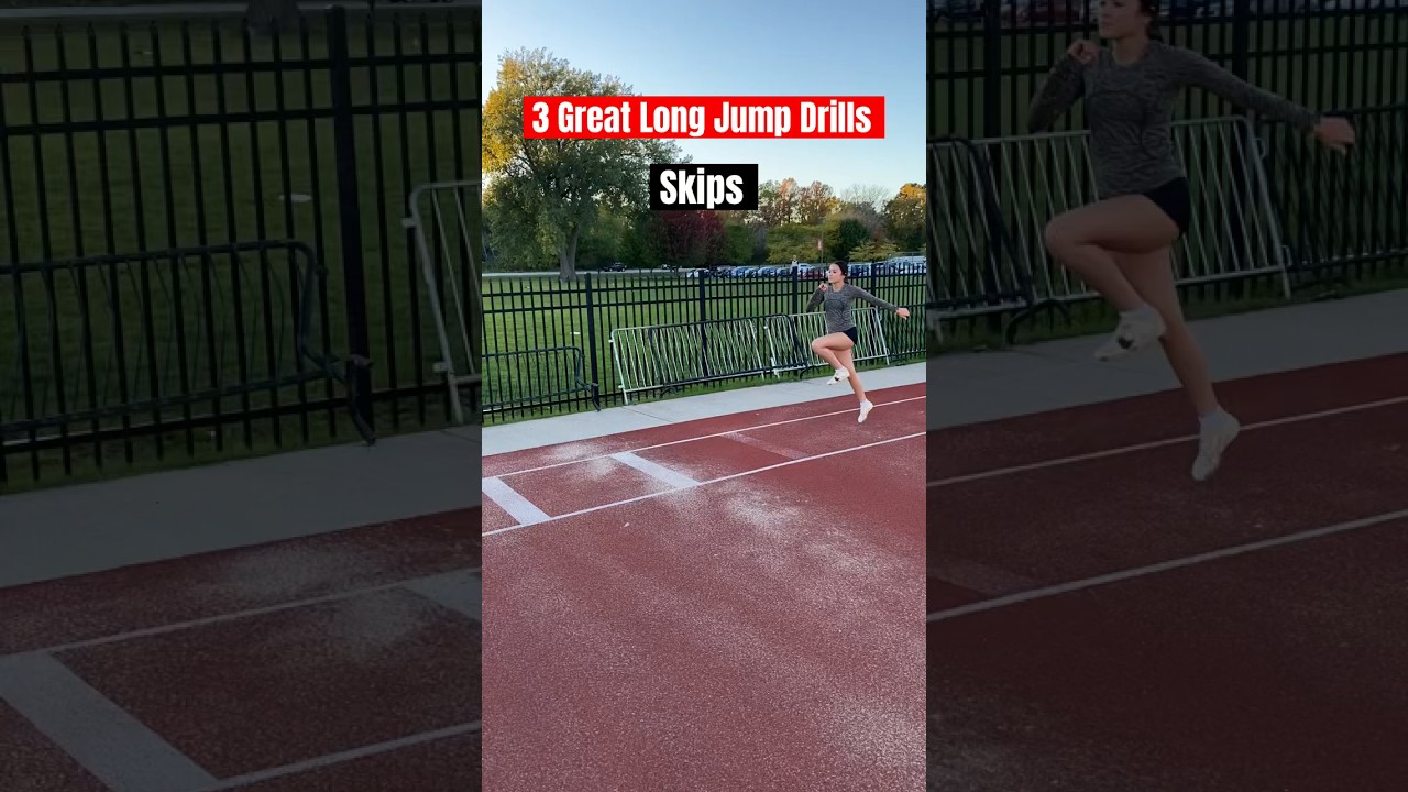 3 great long jump drills to try out #trackandfield #longjump #athletics