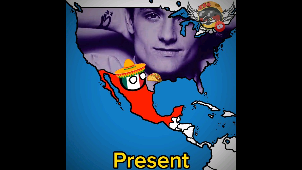 Mexico's History 🇲🇽🌮 #countryballs #history #mexico #education #shorts