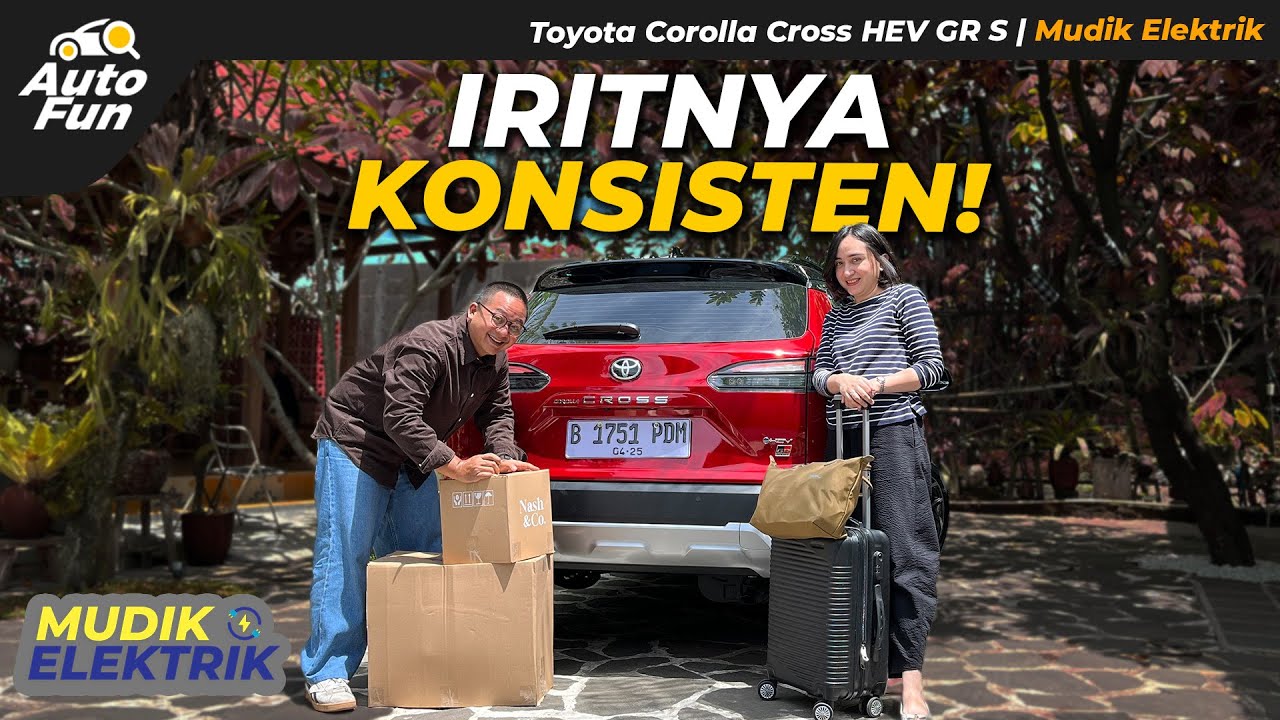 Mudik Naik Corolla Cross Hybrid Baru Ini Nyaris Gak Ada Komplain! | Test Drive