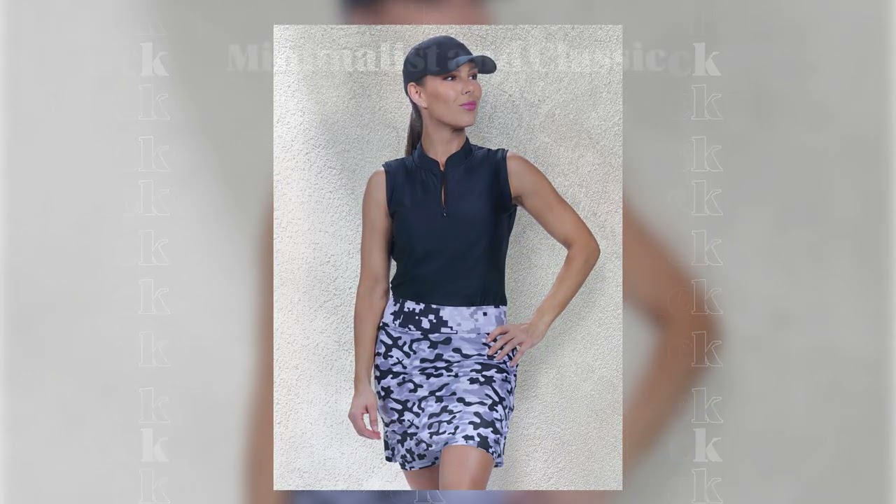 Skort Obsession Camo Black &ndash; Discover the Ultimate Skort Style!