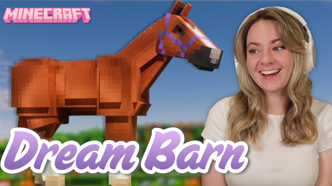 BUILDING MY DREAM REALISTIC ROLEPLAY STABLES - Minecraft SWEM Horse Barn