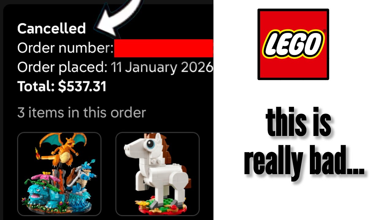 Forced to CANCEL My $500+ LEGO Pokemon Order…
