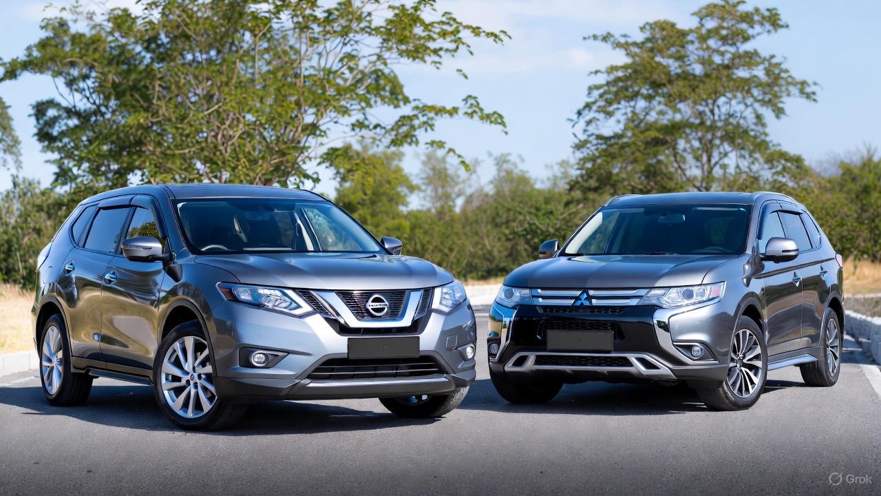 Rogue — ЭТО ПОЗОР для Nissan? Честный разбор против Mitsubishi Outlander