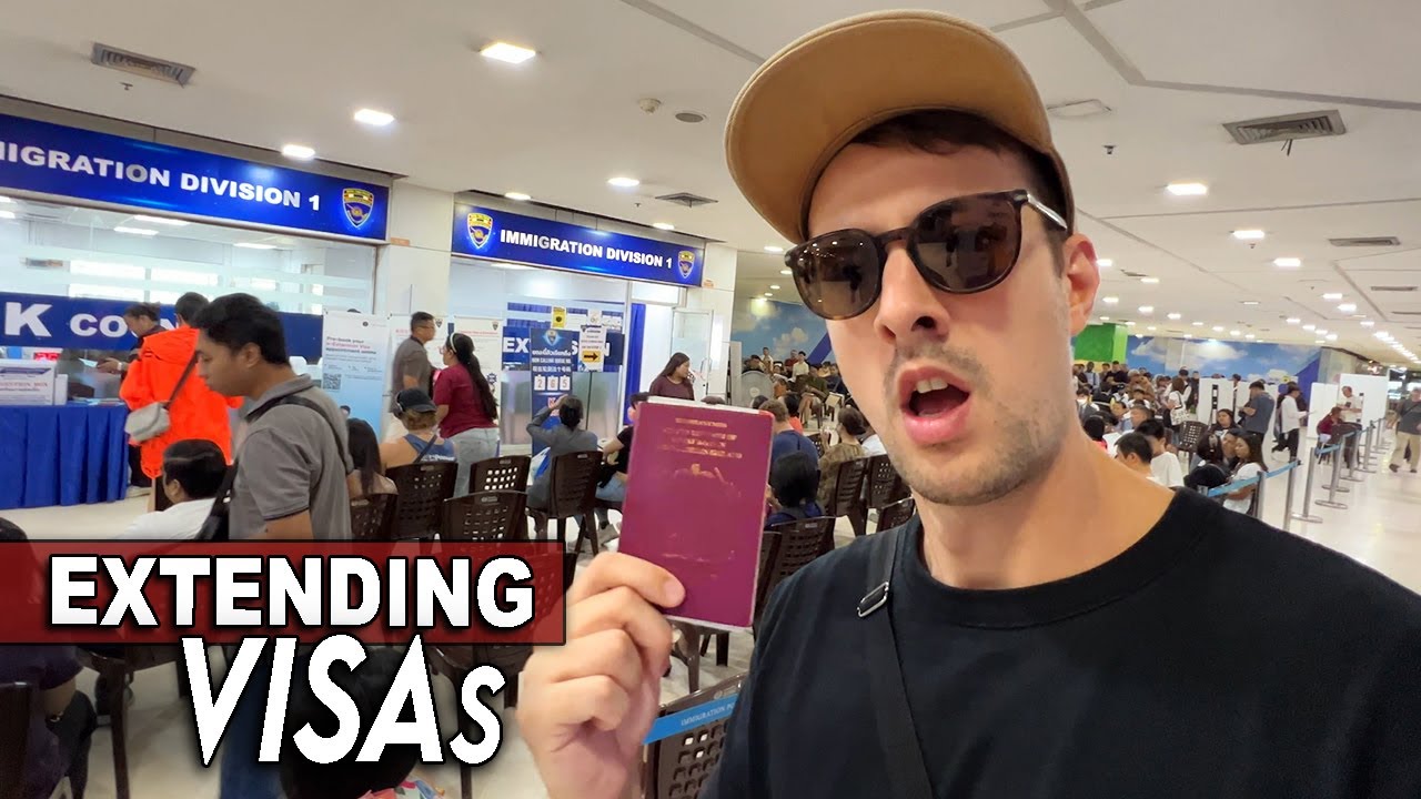 How to Extend Your Visa | New 2024 E-Visa Update Thailand