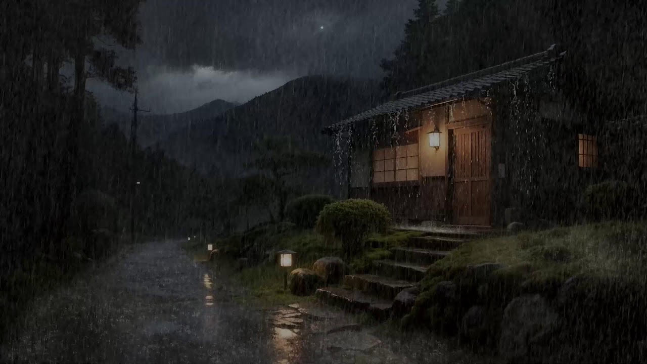 Laisse la Pluie T’Apaiser 🌧️ Sons Relaxants pour Sommeil Réparateur 😌