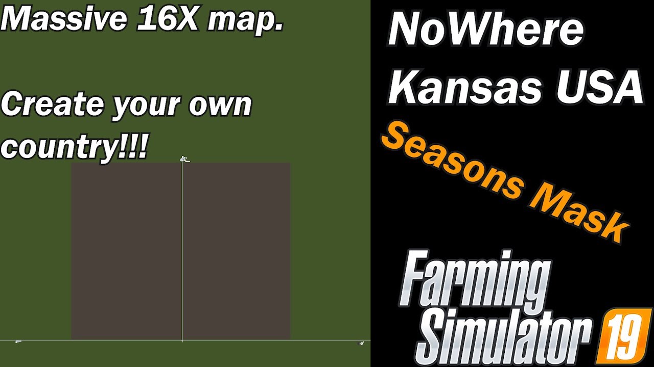 Farming Simulator 19 - Map First Impression - Nowhere Kansas USA 16X