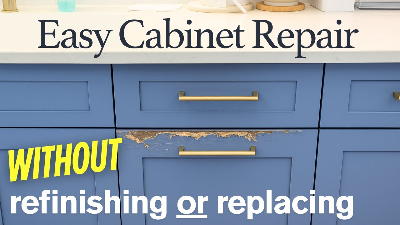 Fixing the Worst Cabinet Damage We See All the Time | Kitchen Cabinet Repair