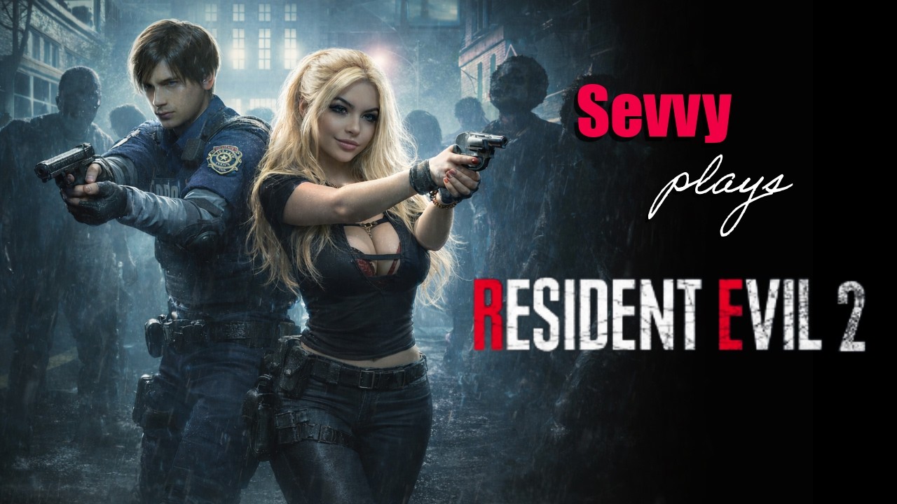 Sevvy Plays Resident Evil 2 for the FIRST TIME 🔥 Blind Horror Playthrough LIVE Pt 1