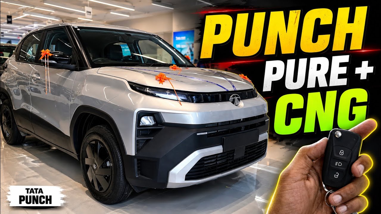 New Tata Punch Pure Plus CNG 2026 Model ✅ Tata Punch Pure Plus CNG All Details With Price