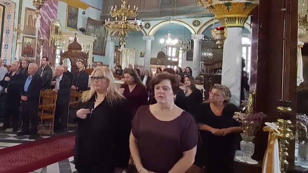 Καλυμνος-Κυριακη 23-11-25 ηχος βαρυς Δοξολογια