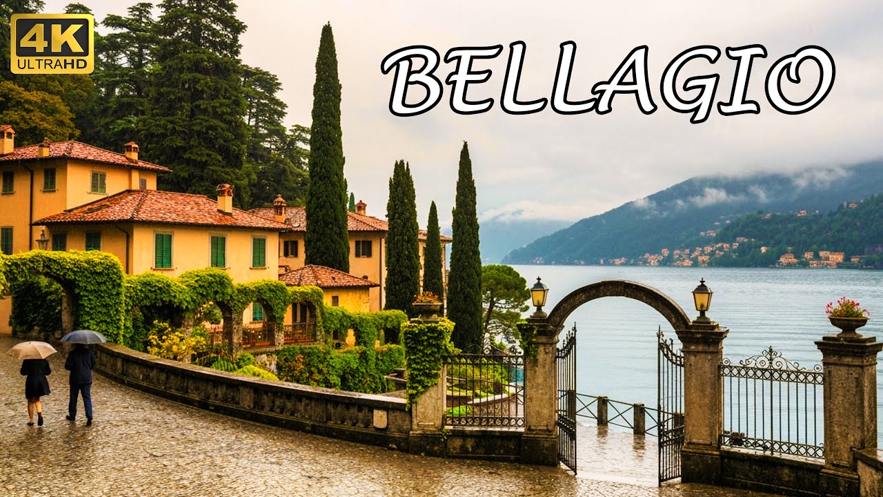 Bellagio, Italy | Lake Como’s Most Romantic Town on a Cloudy Day