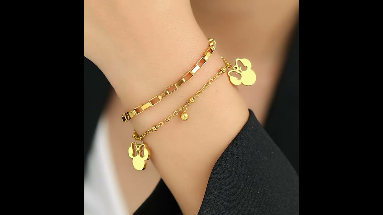 2 Layered bracelet = instant glow-up   #2LayerBracelet #LayeredBracelet