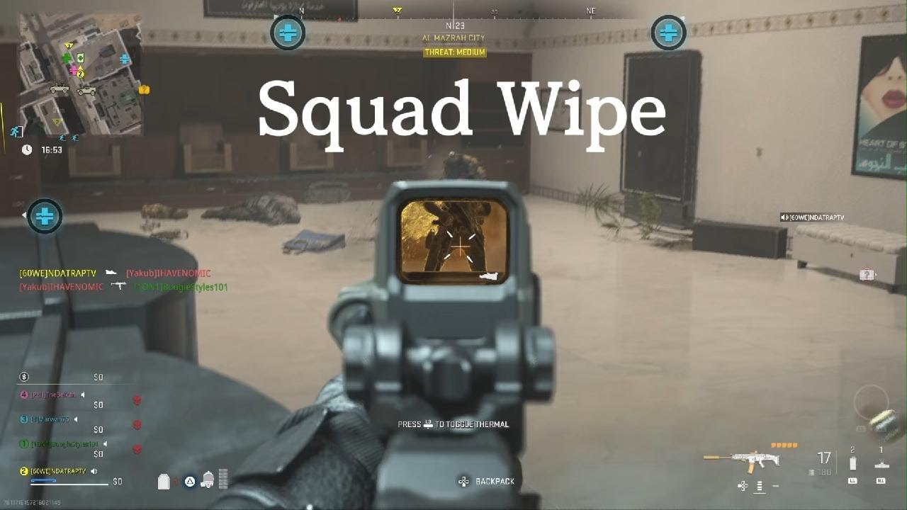 Call of Duty DMZ SQUAD Wipe