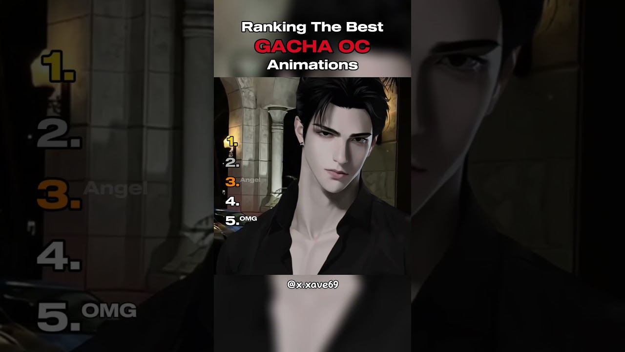 Ranking The Best GACHA OC Animations #shorts