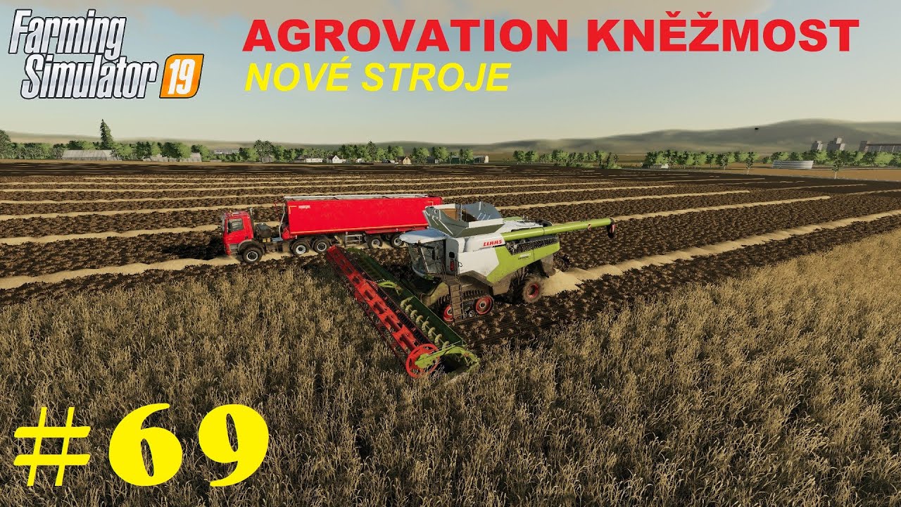 NOVÝ LEXION NA SLUŽBÁCH  - FS19 CZ/SK I AGROVATION KNĚŽMOST #69