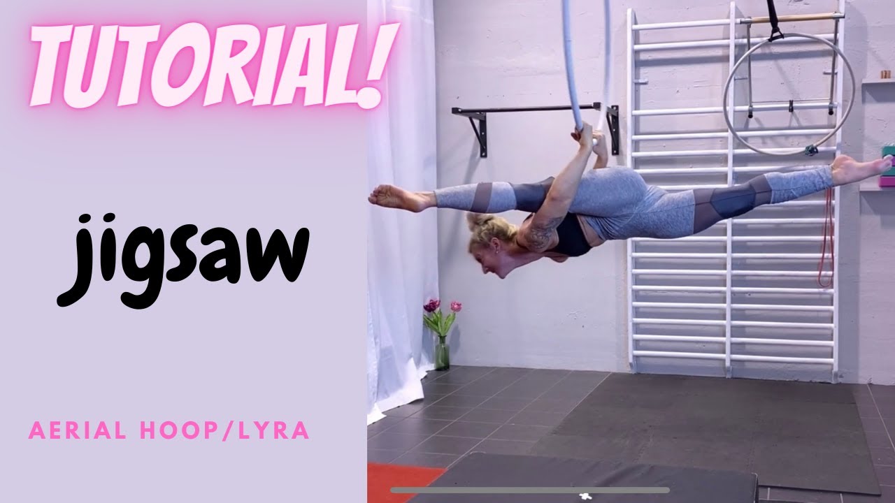 How to do the Jigsaw on aerial hoop/Lyra tutorial