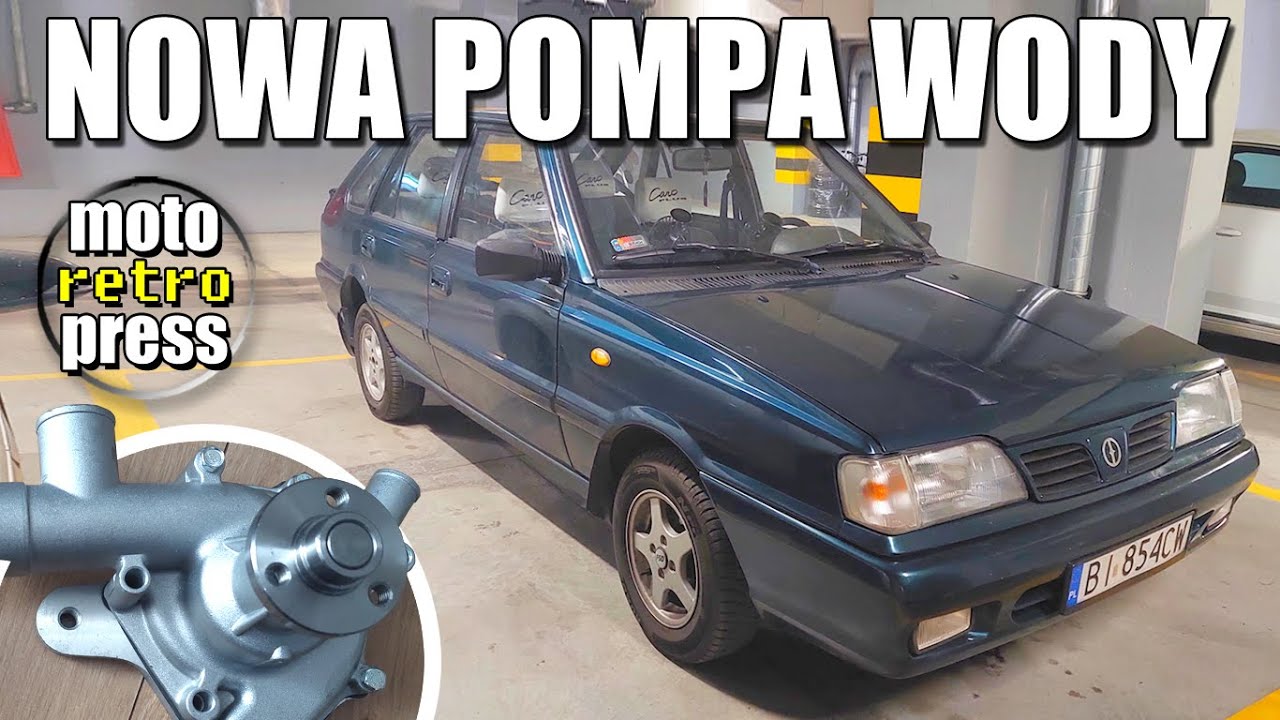 Nowa pompa wody, termowłączniki, korek, przekaźniki - Polonez Caro Plus