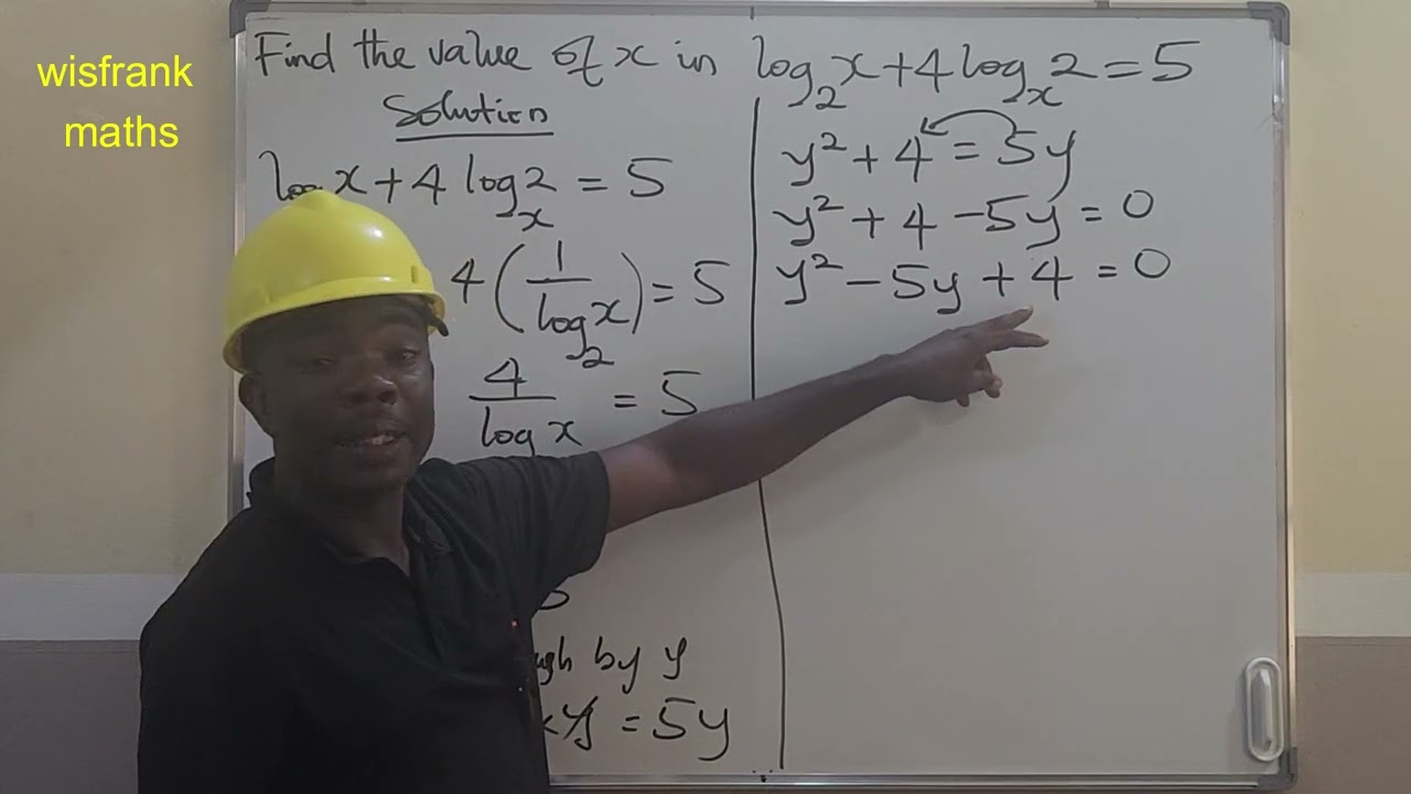 Logarithms Equation involving change base || Logarithms with variable base.